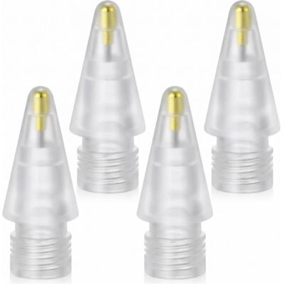 Tech-Protect Stylus Tips 4-Pack Apple Pencil Clear, Stylus Zubehör, Transparent Tech-Protect Stylus Tips 4-Pack Apple Pencil Clear, Stylus Zubehör, Transparent