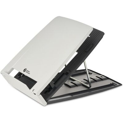Bakker Elkhuizen Laptop Stand Circular, Notebook Ständer, Grau, Schwarz Bakker Elkhuizen Laptop Stand Circular, Notebook Ständer, Grau, Schwarz