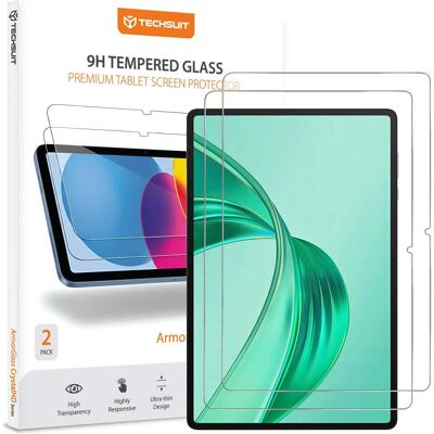 Techsuit - ArmorGlass CrystalHD (2 pack) - Honor Pad X8a - Clear (2 Stk., Honor Pad X8a), Tablet Schutzfolie Techsuit - ArmorGlass CrystalHD (2 pack) - Honor Pad X8a - Clear (2 Stk., Honor Pad X8a), Tablet Schutzfolie