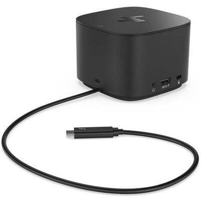 HP Thunderbolt-Dock 120 W G2 (Thunderbolt), Dockingstation + USB Hub, Schwarz HP Thunderbolt-Dock 120 W G2 (Thunderbolt), Dockingstation + USB Hub, Schwarz
