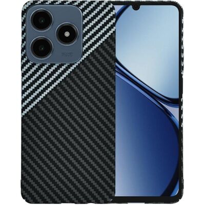 Techsuit - Carbonite FiberShell - Realme C61 / Realme C63 - Stealth Gray (Realme C63), Smartphone Hülle, Grau Techsuit - Carbonite FiberShell - Realme C61 / Realme C63 - Stealth Gray (Realme C63), Smartphone Hülle, Grau