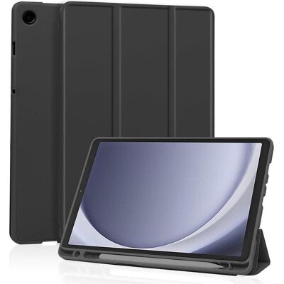 Techsuit - Flex Trifold (with Pencil Holder) - Samsung Galaxy Tab A9 - Black (Samsung Galaxy Tab A9), Tablet Hülle, Schwarz Techsuit - Flex Trifold (with Pencil Holder) - Samsung Galaxy Tab A9 - Black (Samsung Galaxy Tab A9), Tablet Hülle, Schwarz