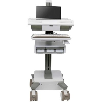 Ergotron Mosaic Laptop Cart, Notebookwagen, Weiss, Grau Ergotron Mosaic Laptop Cart, Notebookwagen, Weiss, Grau