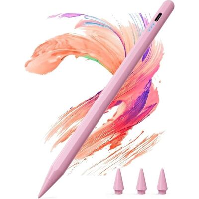 PowerGuard Magnetischer iPad Stylus Pen, Stylus, Rosa PowerGuard Magnetischer iPad Stylus Pen, Stylus, Rosa