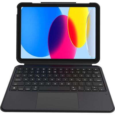 Deqster Smart Combo Touch Keyboard Ipad (DE), Tablet Tastatur, Schwarz Deqster Smart Combo Touch Keyboard Ipad (DE), Tablet Tastatur, Schwarz