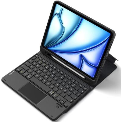 Inateck KB09122 (DE, Apple iPad Air 11 2024, Apple iPad Air 11 2025, Apple iPad Air 2020, Apple iPad Air 2022, Apple iPad Pro 11 2018, Apple iPad Pro 11 2020, Apple iPad Pro 11 2021, Apple iPad Pro 11 2022), Tablet Tastatur, Schwarz Inateck KB09122 (DE, Apple iPad Air 11 2024, Apple iPad Air 11 2025, Apple iPad Air 2020, Apple iPad Air 2022, Apple iPad Pro 11 2018, Apple iPad Pro 11 2020, Apple iPad Pro 11 2021, Apple iPad Pro 11 2022), Tablet Tastatur, Schwarz