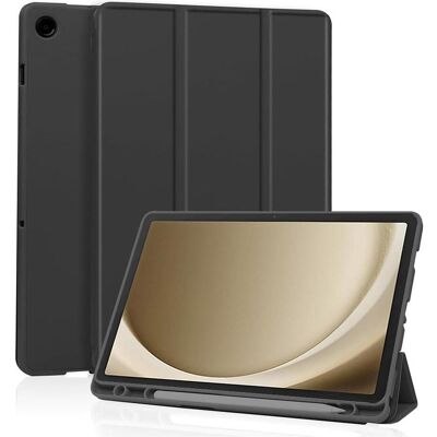 Techsuit - Flex Trifold (with Pencil Holder) - Samsung Galaxy Tab A9 Plus - Black (Samsung Galaxy Tab A9), Tablet Hülle, Schwarz Techsuit - Flex Trifold (with Pencil Holder) - Samsung Galaxy Tab A9 Plus - Black (Samsung Galaxy Tab A9), Tablet Hülle, Schwarz