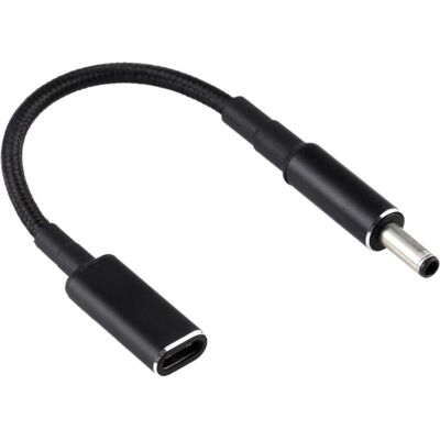 PowerGuard USB-C Dell Notebook PD Fast Charge 10cm (4.5 x 3.0 mm, 0.6mm) (100 W), Notebook Netzteil, Schwarz PowerGuard USB-C Dell Notebook PD Fast Charge 10cm (4.5 x 3.0 mm, 0.6mm) (100 W), Notebook Netzteil, Schwarz