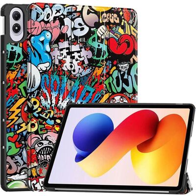 Techsuit - FoldPro - Xiaomi Redmi Pad 2 Pro - Urban Vibe (Xiaomi Redmi Pad 2 Pro), Tablet Hülle, Mehrfarbig Techsuit - FoldPro - Xiaomi Redmi Pad 2 Pro - Urban Vibe (Xiaomi Redmi Pad 2 Pro), Tablet Hülle, Mehrfarbig