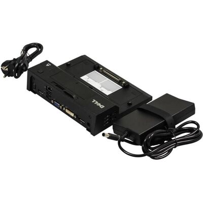 Dell E-Port II Simple (Docking Port, 1 Port), Dockingstation + USB Hub, Schwarz Dell E-Port II Simple (Docking Port, 1 Port), Dockingstation + USB Hub, Schwarz