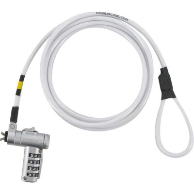 Mobilis Universal Security Lock Nano,Wedge,TLock rotati Code, Notebook Security, Weiss Mobilis Universal Security Lock Nano,Wedge,TLock rotati Code, Notebook Security, Weiss