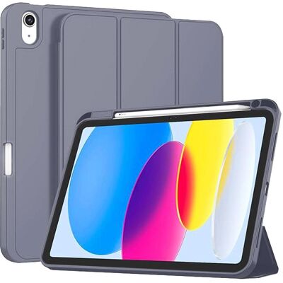 Techsuit - Flex Trifold (with Pencil Holder) - iPad 10 (2022) 10.9 / 11 (2025) - Purple (Apple iPad Air 11 2025), Tablet Hülle, Violett Techsuit - Flex Trifold (with Pencil Holder) - iPad 10 (2022) 10.9 / 11 (2025) - Purple (Apple iPad Air 11 2025), Tablet Hülle, Violett