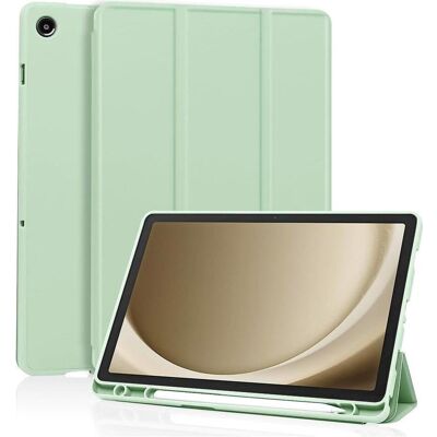 Techsuit - Flex Trifold (with Pencil Holder) - Samsung Galaxy Tab A9 Plus - Matcha Green (Samsung Galaxy Tab A9), Tablet Hülle, Grün Techsuit - Flex Trifold (with Pencil Holder) - Samsung Galaxy Tab A9 Plus - Matcha Green (Samsung Galaxy Tab A9), Tablet Hülle, Grün
