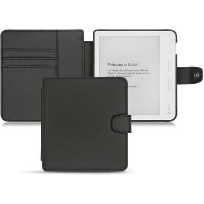 Noreve Lederschutzhülle Wallet (Kobo Libra H2O), eReader Hülle, Schwarz Noreve Lederschutzhülle Wallet (Kobo Libra H2O), eReader Hülle, Schwarz