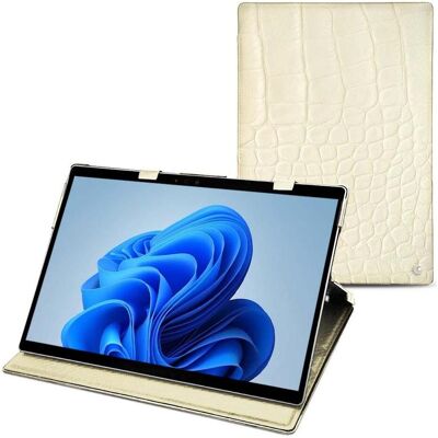Noreve Lederschutzhülle vertikal (Microsoft Surface Pro 8), Tablet Hülle, Weiss Noreve Lederschutzhülle vertikal (Microsoft Surface Pro 8), Tablet Hülle, Weiss