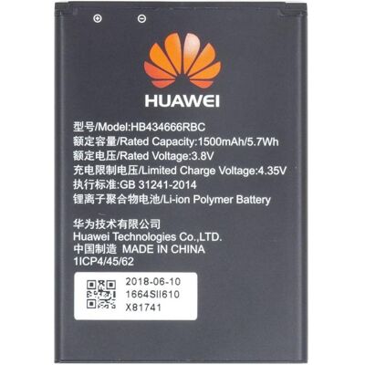 Huawei HB434666RBC Akku 1500 mAh Li-Pol (Service Pack), Smartphone Akku Huawei HB434666RBC Akku 1500 mAh Li-Pol (Service Pack), Smartphone Akku