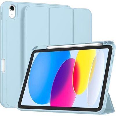 Techsuit - Flex Trifold (with Pencil Holder) - iPad 10 (2022) 10.9 / 11 (2025) - Sky Blue (Apple iPad Air 11 2025), Tablet Hülle, Blau Techsuit - Flex Trifold (with Pencil Holder) - iPad 10 (2022) 10.9 / 11 (2025) - Sky Blue (Apple iPad Air 11 2025), Tablet Hülle, Blau