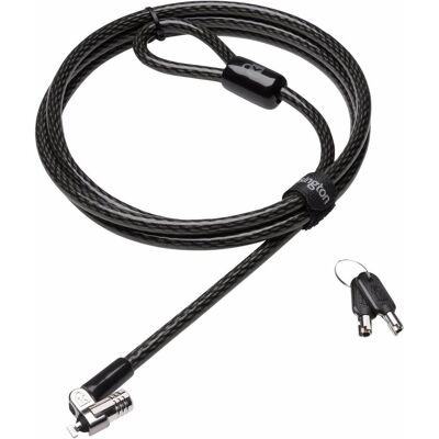 Kensington MicroSaver 2.0 Keyed Ultra Laptop Lock Master Keyed, Notebook Security, Schwarz Kensington MicroSaver 2.0 Keyed Ultra Laptop Lock Master Keyed, Notebook Security, Schwarz