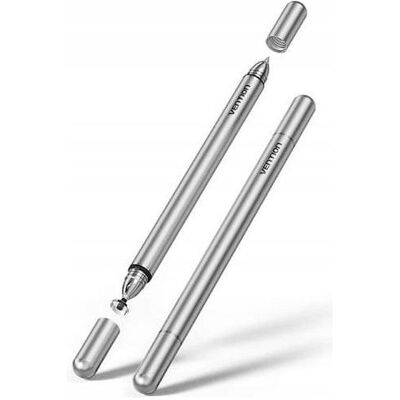 Vention Rysik 2w1 ze stopu aluminium szary, Stylus, Grau Vention Rysik 2w1 ze stopu aluminium szary, Stylus, Grau