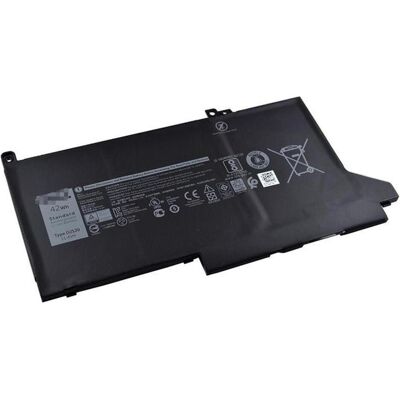 Dell PGFX4 (3 Zellen, 3650 mAh), Notebook Akku, Schwarz Dell PGFX4 (3 Zellen, 3650 mAh), Notebook Akku, Schwarz