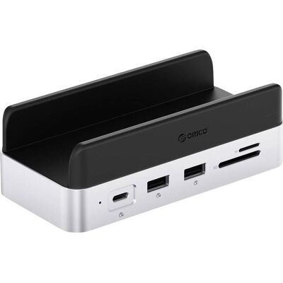 Orico USB-C Dockingstation Passend für Marke Dockingstations Apple MacBook Power (ORICO-VS10) (USB-C, 10 Ports), Dockingstation + USB Hub, Silber, Schwarz Orico USB-C Dockingstation Passend für Marke Dockingstations Apple MacBook Power (ORICO-VS10) (USB-C, 10 Ports), Dockingstation + USB Hub, Silber, Schwarz