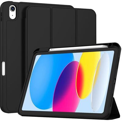 Techsuit - Flex Trifold (with Pencil Holder) - iPad 10 (2022) 10.9 / 11 (2025) - Black (Apple iPad Air 11 2025), Tablet Hülle, Schwarz Techsuit - Flex Trifold (with Pencil Holder) - iPad 10 (2022) 10.9 / 11 (2025) - Black (Apple iPad Air 11 2025), Tablet Hülle, Schwarz