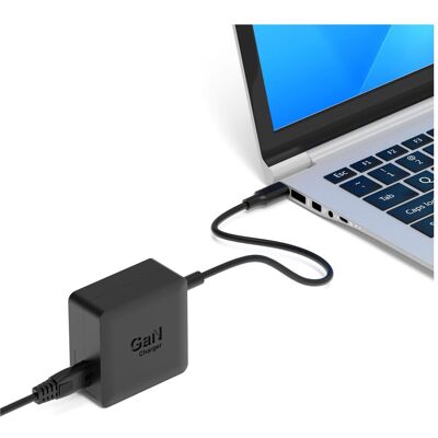 Port Designs Power Supply (65 W, 1 Port), USB Ladegerät, Schwarz Port Designs Power Supply (65 W, 1 Port), USB Ladegerät, Schwarz