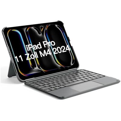 Inateck Keyboard iPad 04122-11 gray (KB04122-11 gray) (DE, Apple iPad 2022 (10. Gen)), Tablet Tastatur, Grau Inateck Keyboard iPad 04122-11 gray (KB04122-11 gray) (DE, Apple iPad 2022 (10. Gen)), Tablet Tastatur, Grau