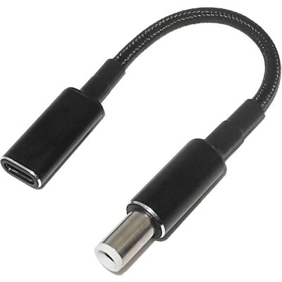 PowerGuard USB-C Dell Notebook PD Fast Charge 10cm (7.4 x 5.0mm, 0.6mm) (100 W), Notebook Netzteil, Schwarz PowerGuard USB-C Dell Notebook PD Fast Charge 10cm (7.4 x 5.0mm, 0.6mm) (100 W), Notebook Netzteil, Schwarz