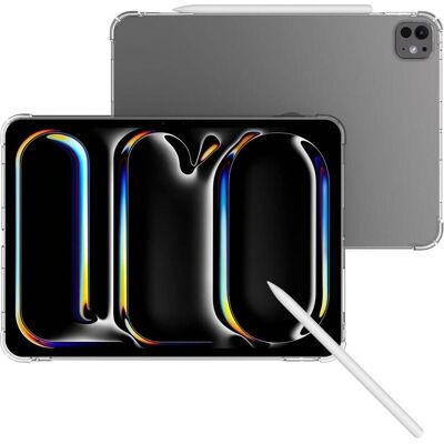 Screenguard Crystal Soft Airbag Bumper (Apple iPad Pro 13 2024), Tablet Hülle, Transparent Screenguard Crystal Soft Airbag Bumper (Apple iPad Pro 13 2024), Tablet Hülle, Transparent
