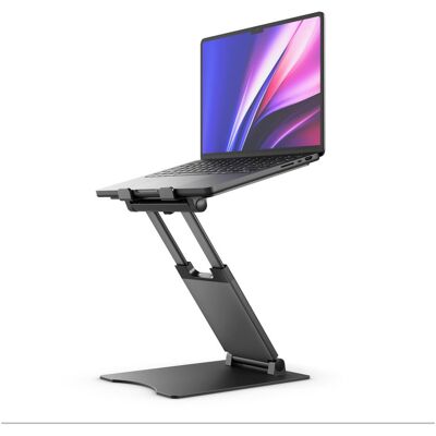 Alogic Elite Plus Höhenverstellbarer Laptop-Ständer, Notebook Ständer, Silber Alogic Elite Plus Höhenverstellbarer Laptop-Ständer, Notebook Ständer, Silber
