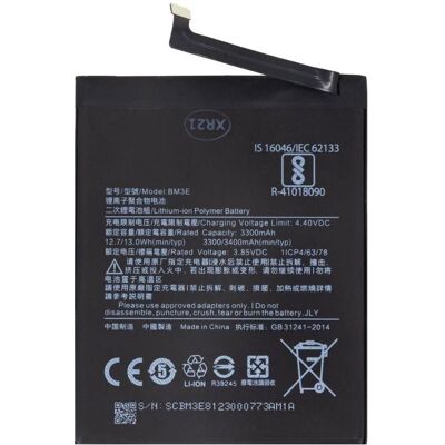 Xiaomi BM3E-Akku 3300 mAh (OEM), Smartphone Akku Xiaomi BM3E-Akku 3300 mAh (OEM), Smartphone Akku