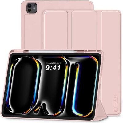 Tech-Protect SC PEN IPAD PRO 13” 7 / 8 / 2024-2025 ROSA (Apple iPad Pro 13 2024), Tablet Hülle, Pink Tech-Protect SC PEN IPAD PRO 13” 7 / 8 / 2024-2025 ROSA (Apple iPad Pro 13 2024), Tablet Hülle, Pink