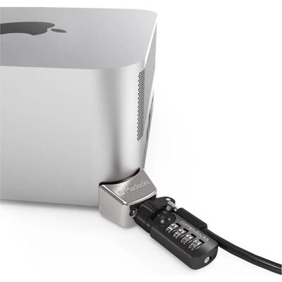 Compulocks Ledge Schlossadapter mit Zahlenschloss - Für Mac Studio Compulocks Ledge Schlossadapter mit Zahlenschloss - Für Mac Studio
