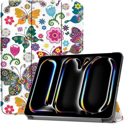 Techsuit - FoldPro - iPad Pro 11 (2024) - Butterfly (Apple iPad Pro 11 2024, Apple iPad Pro 11 2025), Tablet Hülle, Mehrfarbig Techsuit - FoldPro - iPad Pro 11 (2024) - Butterfly (Apple iPad Pro 11 2024, Apple iPad Pro 11 2025), Tablet Hülle, Mehrfarbig