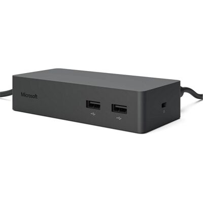 Microsoft Surface Dock (Docking Port, 8 Ports), Dockingstation + USB Hub, Schwarz Microsoft Surface Dock (Docking Port, 8 Ports), Dockingstation + USB Hub, Schwarz
