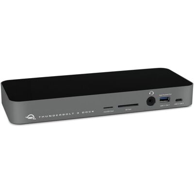 OWC Thunderbolt 3 Dock (Thunderbolt, 14 Ports), Dockingstation + USB Hub, Grau OWC Thunderbolt 3 Dock (Thunderbolt, 14 Ports), Dockingstation + USB Hub, Grau