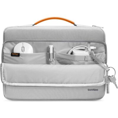 tomtoc MALETIN PORTATIL 14.4 DEFENDER A14 GRAY (14.40", Universal), Notebooktasche, Grau tomtoc MALETIN PORTATIL 14.4 DEFENDER A14 GRAY (14.40", Universal), Notebooktasche, Grau