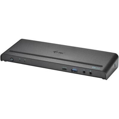 i-tec USB-C/Thunderbolt 3 Triple Display Docking Station + Power Delivery (USB-C, 10 Ports), Dockingstation + USB Hub, Schwarz i-tec USB-C/Thunderbolt 3 Triple Display Docking Station + Power Delivery (USB-C, 10 Ports), Dockingstation + USB Hub, Schwarz