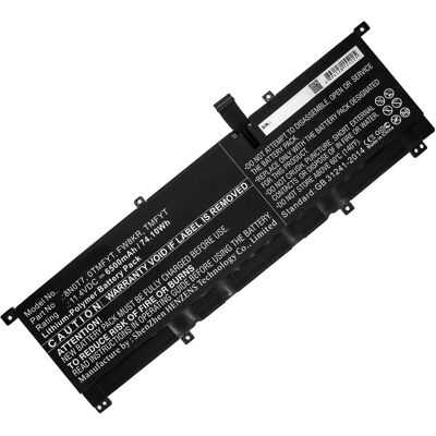 AGI Akku kompatibel mit Dell XPS 15 2-in-1 (6500 mAh), Notebook Akku, Schwarz AGI Akku kompatibel mit Dell XPS 15 2-in-1 (6500 mAh), Notebook Akku, Schwarz