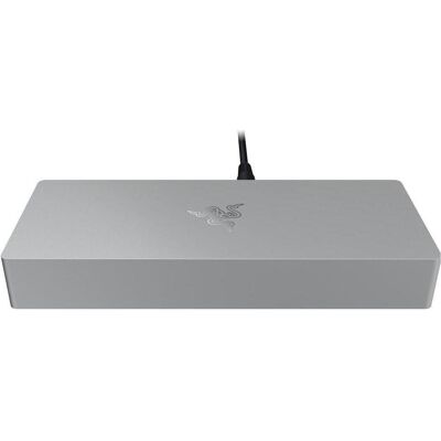 Razer Thunderbolt 5 Dock (10 Ports), Dockingstation + USB Hub, Weiss Razer Thunderbolt 5 Dock (10 Ports), Dockingstation + USB Hub, Weiss