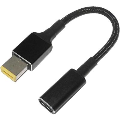 PowerGuard - Lenovo Square 10,5x4,2mm - 10 cm - USB-C Ladegerät PowerGuard - Lenovo Square 10,5x4,2mm - 10 cm - USB-C Ladegerät