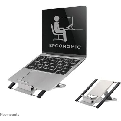 Neomounts iPad/Laptop-Standardständer, Notebook Ständer, Silber Neomounts iPad/Laptop-Standardständer, Notebook Ständer, Silber