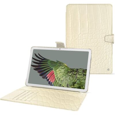 Noreve Lederschutzhülle Google Pixel Tablet (Google Pixel Tablet), Tablet Hülle, Weiss Noreve Lederschutzhülle Google Pixel Tablet (Google Pixel Tablet), Tablet Hülle, Weiss
