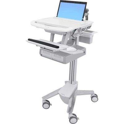 Ergotron Laptop Cart, 2 Drawers - Wagen - für Notebook / PC-Ausrüstung (offene Architektu, Notebookwagen, Weiss Ergotron Laptop Cart, 2 Drawers - Wagen - für Notebook / PC-Ausrüstung (offene Architektu, Notebookwagen, Weiss