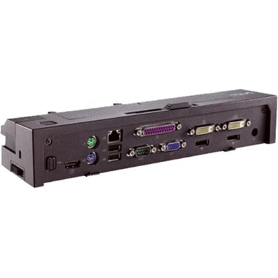 Dell E-port Advanced II 130W (Docking Port), Dockingstation + USB Hub, Schwarz Dell E-port Advanced II 130W (Docking Port), Dockingstation + USB Hub, Schwarz