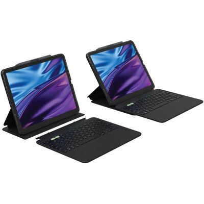Zagg KB ProKey 2 iPad Air 13 M2 Bl Frenc (103414653) (FR), Tablet Tastatur, Schwarz Zagg KB ProKey 2 iPad Air 13 M2 Bl Frenc (103414653) (FR), Tablet Tastatur, Schwarz