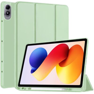 Techsuit - Flex Trifold (with Pencil Holder) - Xiaomi Redmi Pad 2 Pro - Matcha Green (Xiaomi Redmi Pad 2 Pro), Tablet Hülle, Grün Techsuit - Flex Trifold (with Pencil Holder) - Xiaomi Redmi Pad 2 Pro - Matcha Green (Xiaomi Redmi Pad 2 Pro), Tablet Hülle, Grün