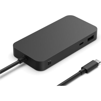 Microsoft Surface USB4 Dock for business (USB-A, USB-C, 5 Ports), Dockingstation + USB Hub, Schwarz Microsoft Surface USB4 Dock for business (USB-A, USB-C, 5 Ports), Dockingstation + USB Hub, Schwarz