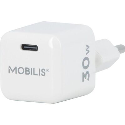 Mobilis 001383 (30 W, 1 Port), USB Ladegerät, Schwarz, Weiss Mobilis 001383 (30 W, 1 Port), USB Ladegerät, Schwarz, Weiss